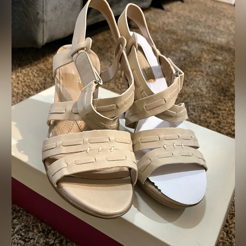 Open toe heels